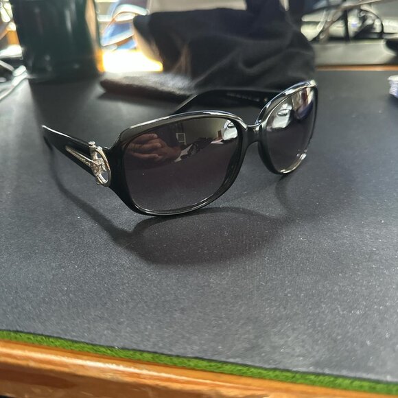 Gucci Black and silver sunglasses - Picture 1 of 6